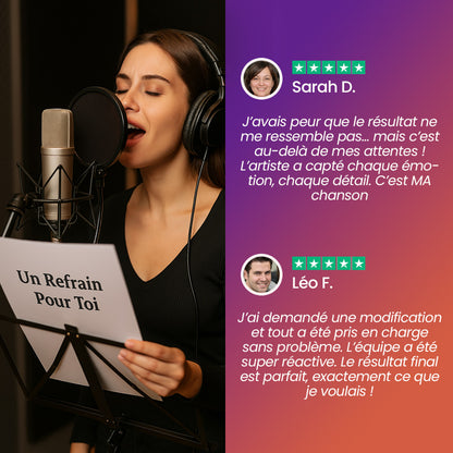 Créez Votre Chanson Personnalisée